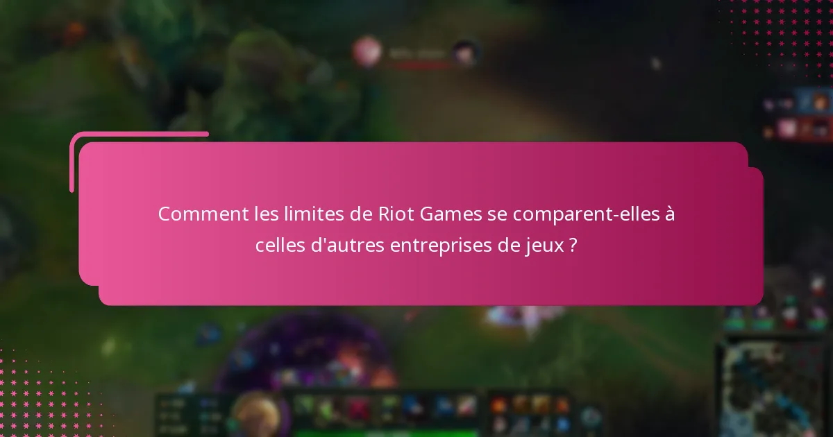 Comment les différences régionales affectent-elles les limites du Code Riot ?