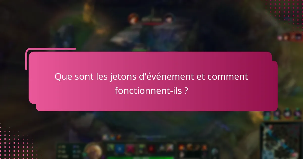 Comment puis-je protéger mes comptes associés aux jetons d’événement ?