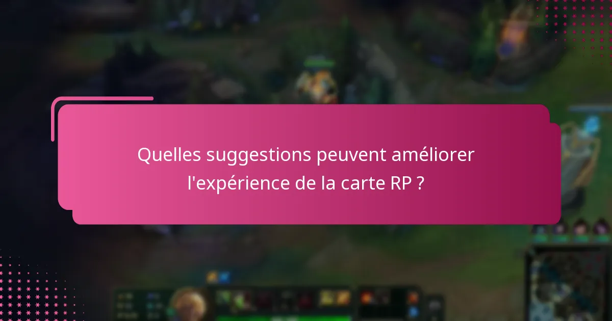 Comment la carte RP se compare-t-elle à des produits similaires ?